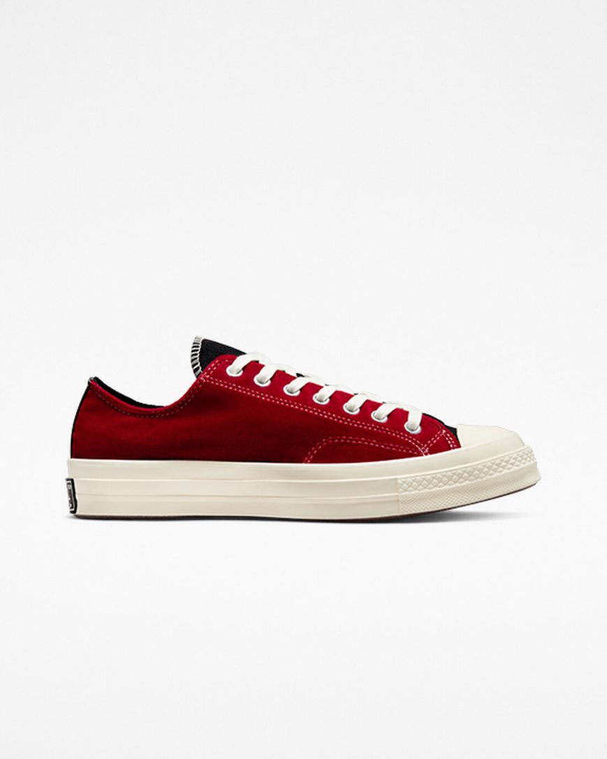 Tenisky Nizke Converse Chuck 70 Beyond Retro Velvet Panske Čierne Červené | SK AFEKW4